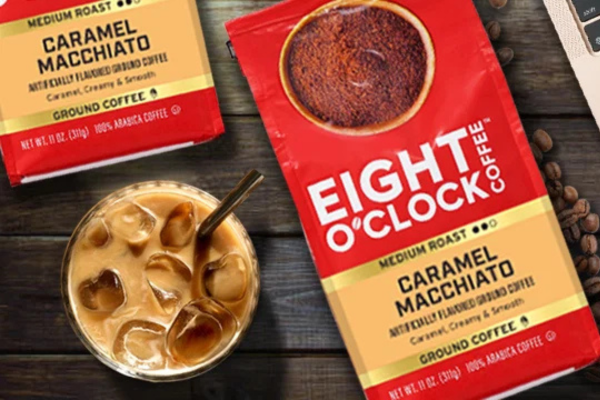 Salted Caramel Macchiato Iced Coffee